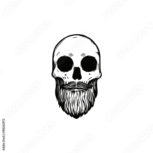 Hipster skull 