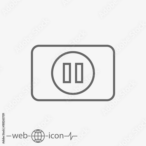 pause button