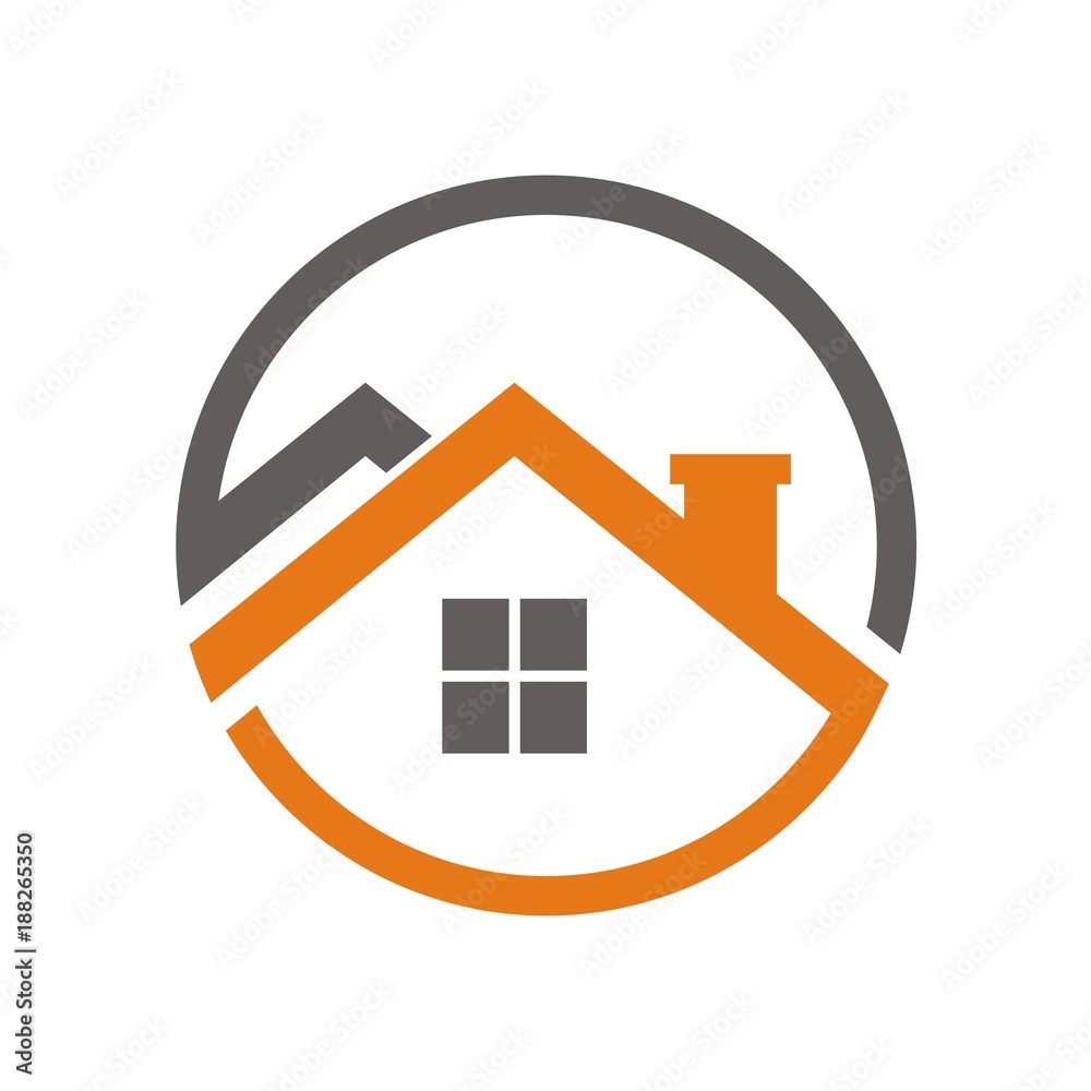 Real estate logo design template vector illustration Real estate logo design template vector illustration