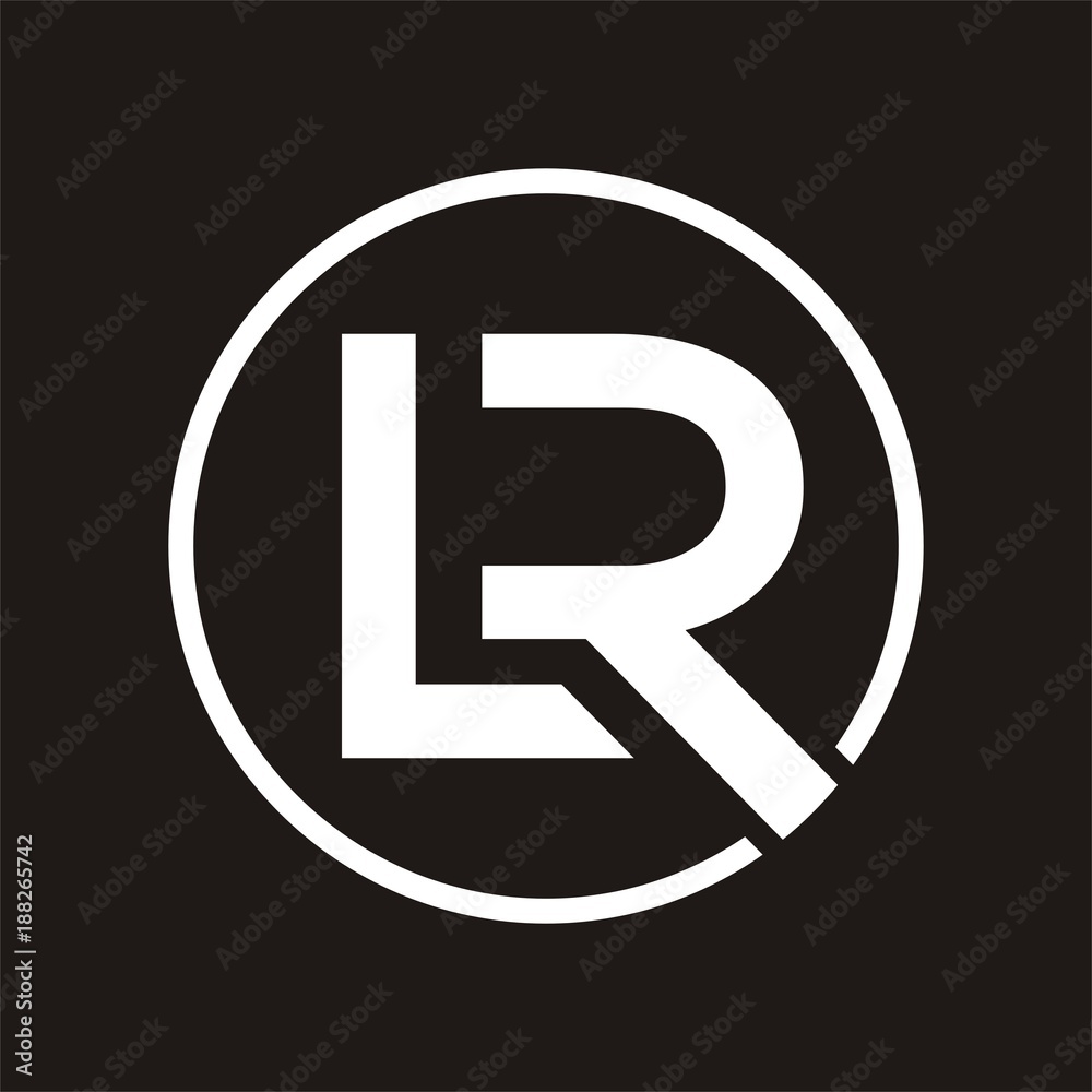 RL, LR logo initial letter design template vector illustration RL, LR logo initial letter design template vector illustration