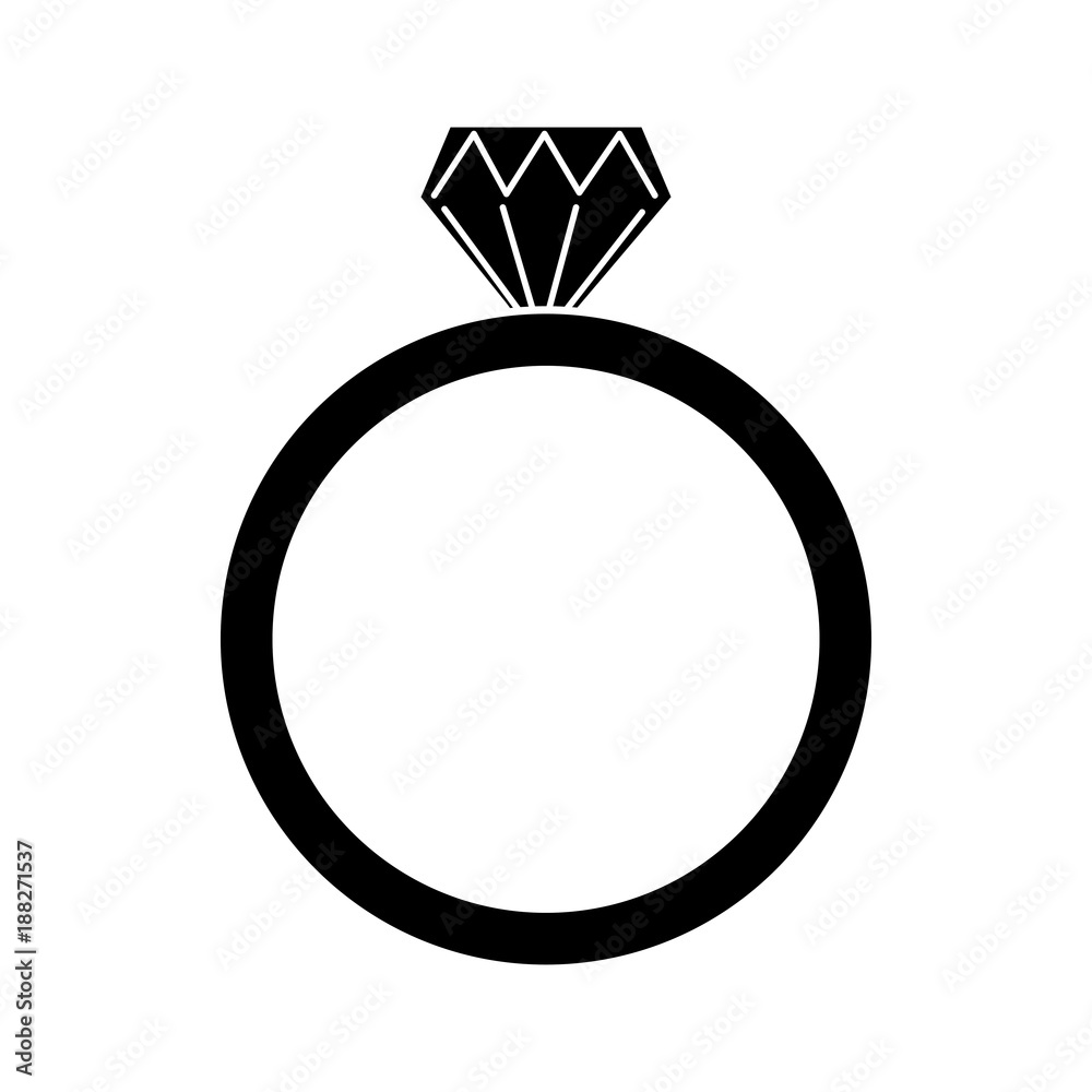 diamond engagement ring icon image vector illustration design black and white diamond engagement ring icon image vector illustration design black and white