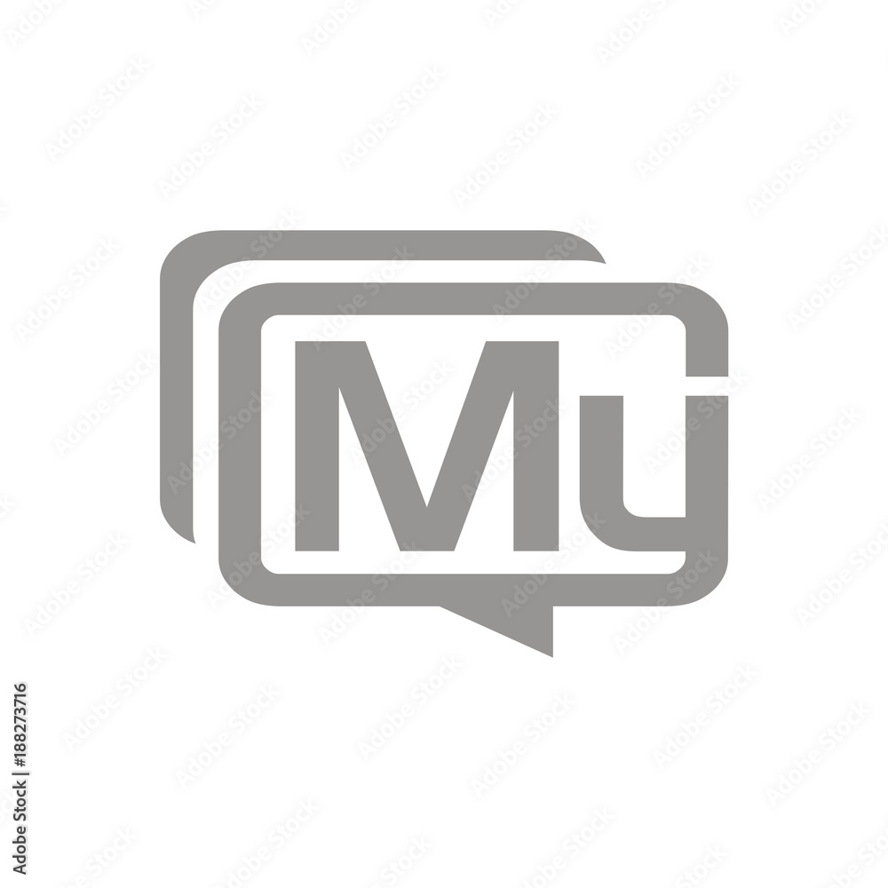 MY logo initial letter design template vector illustration MY logo initial letter design template vector illustration
