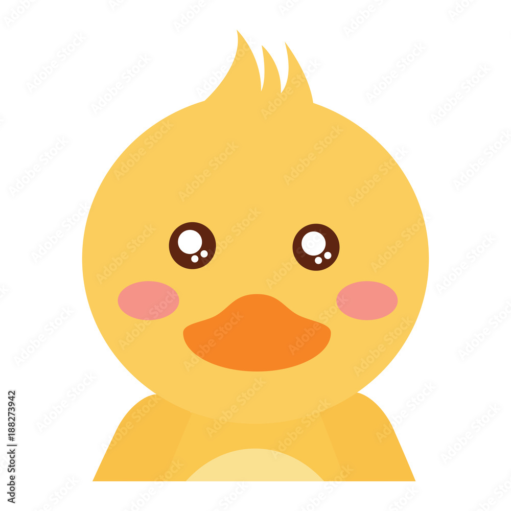 duck cute animal icon image vector illustration design duck cute animal icon image vector illustration design
