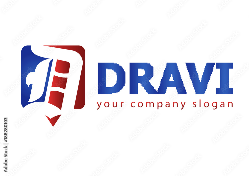 letter D logo Template for your company letter D logo Template for your company