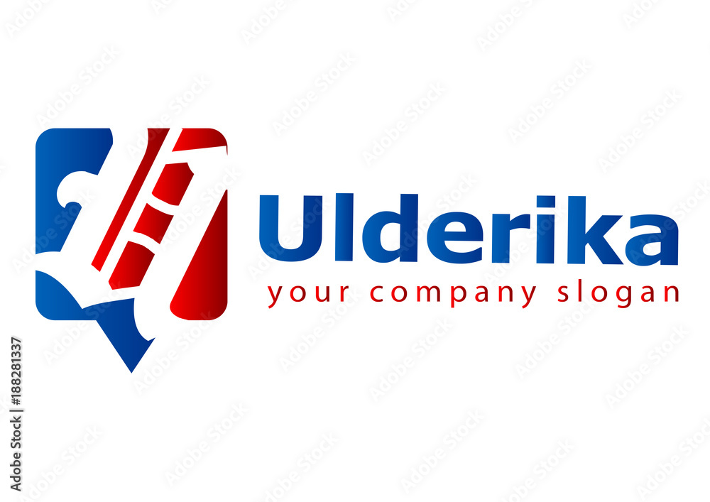 letter U logo Template for your company letter U logo Template for your company