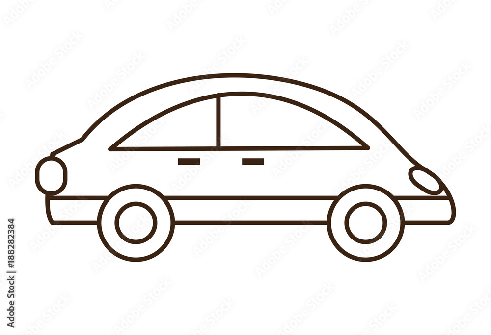 small car icon image