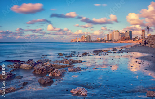 Fotografia Waterfront Of Tel Aviv
