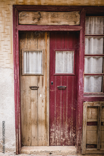 old door wood stone texture