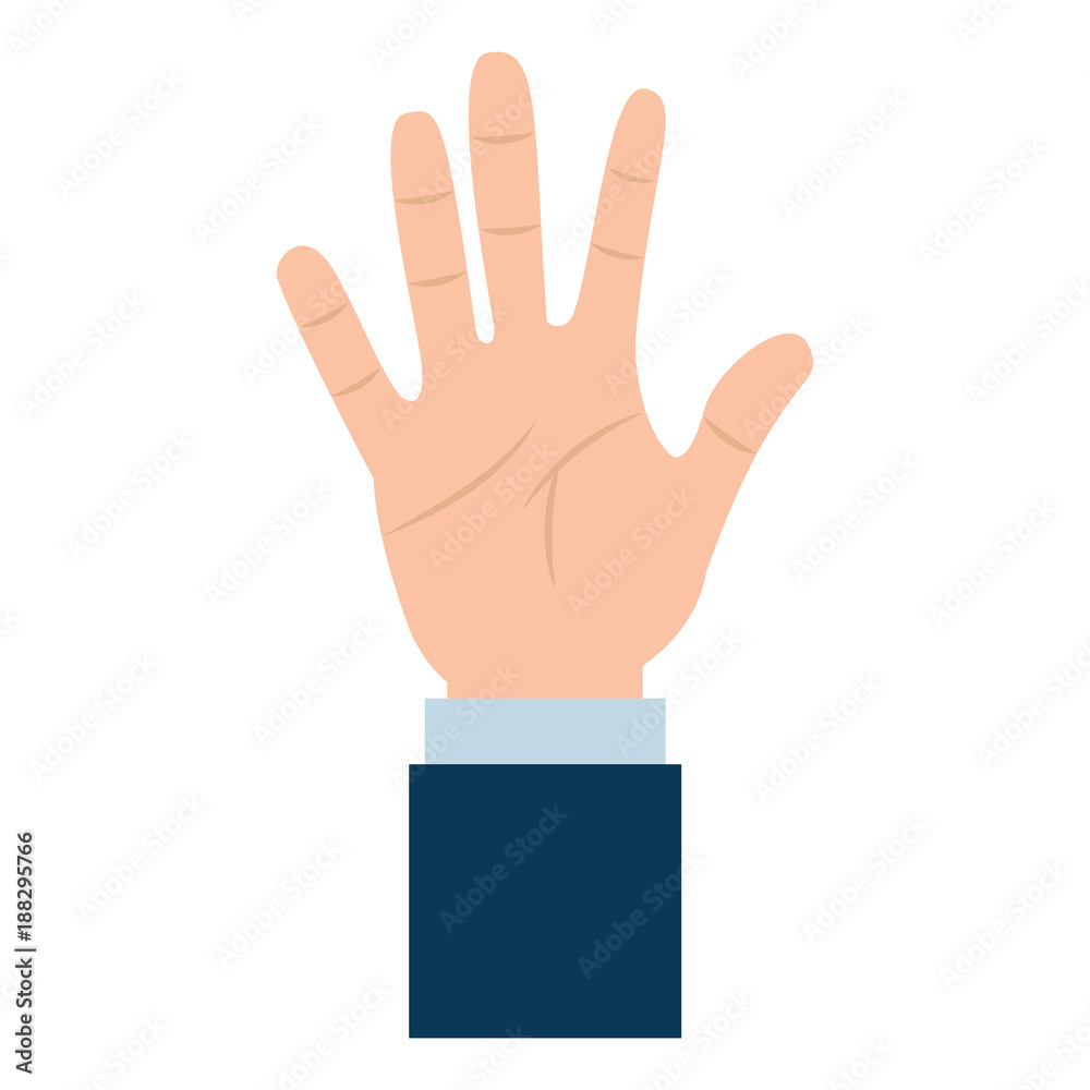 open hand gesture icon image vector illustration design open hand gesture icon image vector illustration design