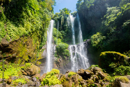   Sekumpul Waterfall - Bali  Indonesia.