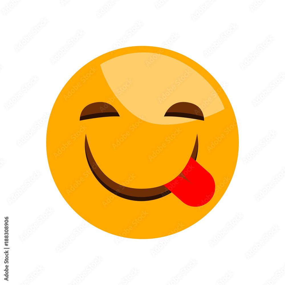 Smile icon. Emotion smile. Vector Illustration Smile icon. Emotion smile. Vector Illustration