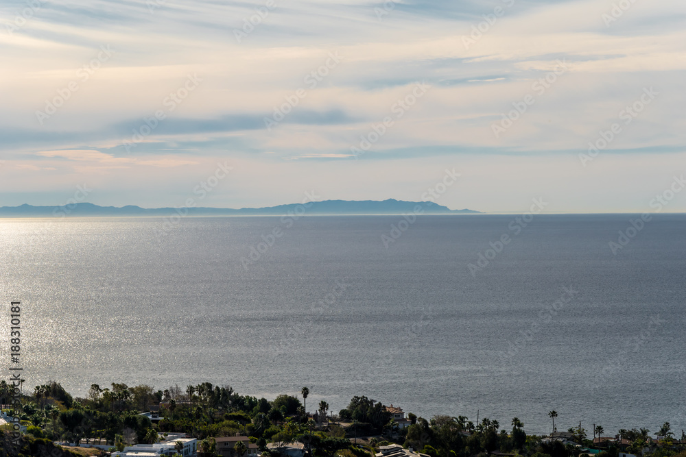 Catalina in the distance