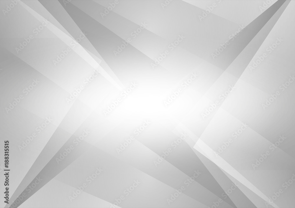 Abstract geometric white and gray color on background with copy space, vector illustration Abstract geometric white and gray color on background with copy space, vector illustration