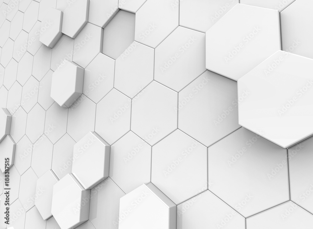 white hexagon background white hexagon background