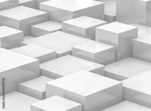 white cube background
