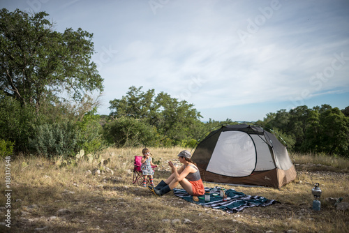 Camping in Texas Hill Country
