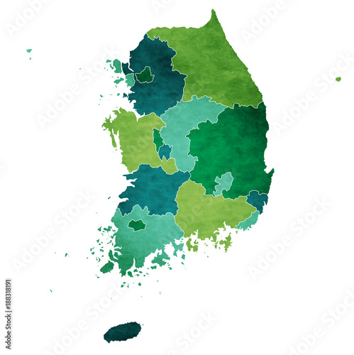 韓国　地図　国　アイコン