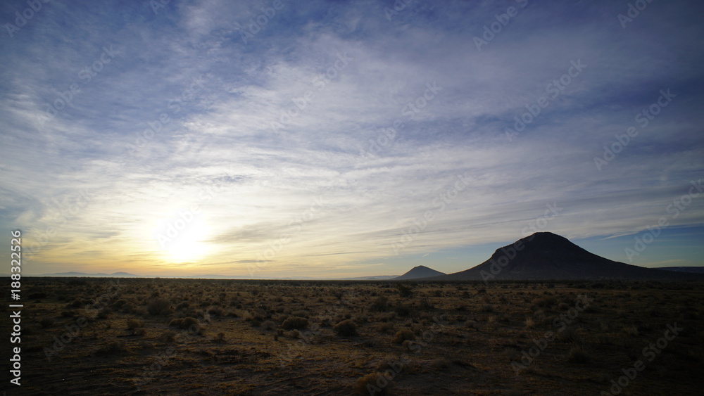 desert sunrise