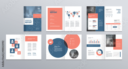  template layout design with cover page for company profile ,annual report , brochures, flyers, presentations, leaflet, magazine,book . and  vector a4 size for editable.