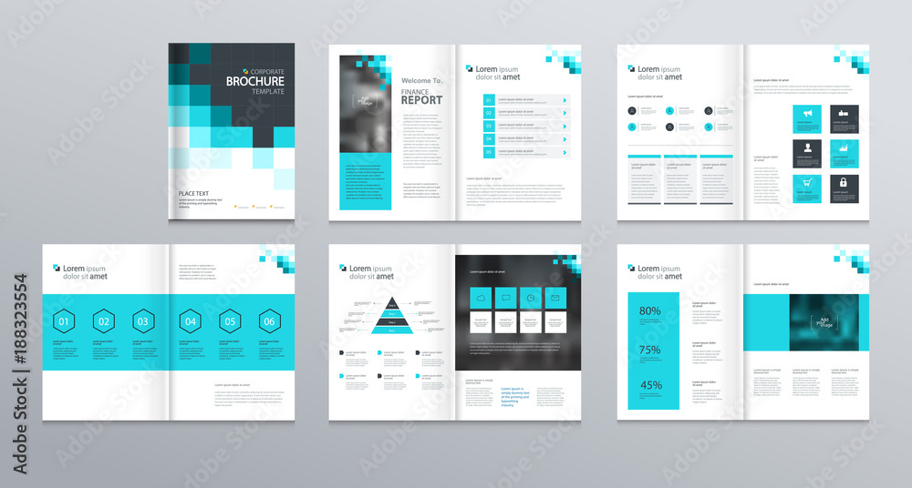   template layout design with cover page for company profile ,annual report , brochures, flyers, presentations, leaflet, magazine,book . and  vector a4 size for editable.