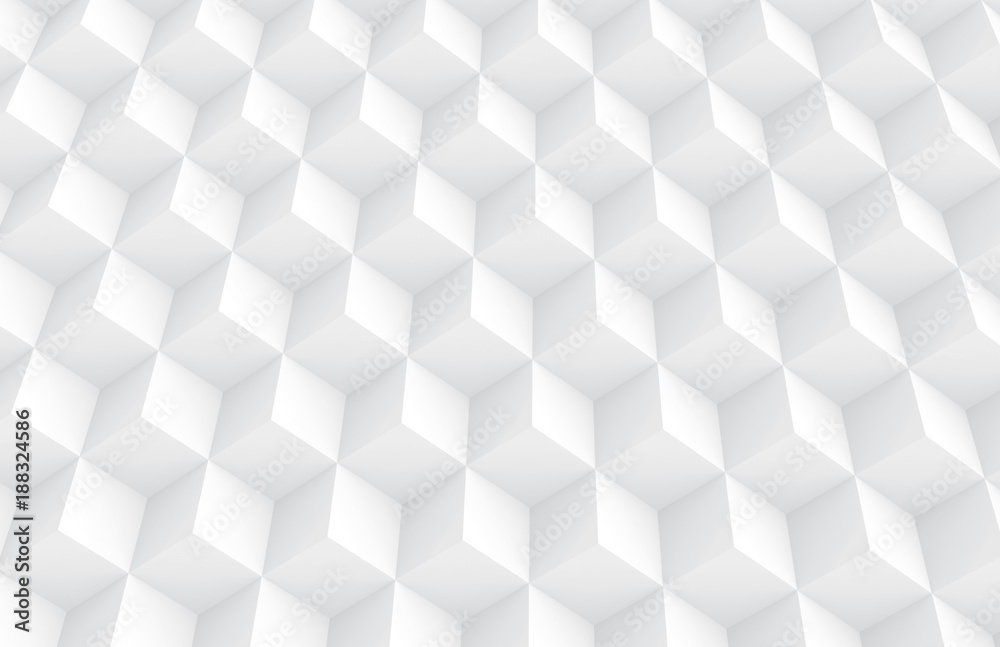 White cubes background White cubes background