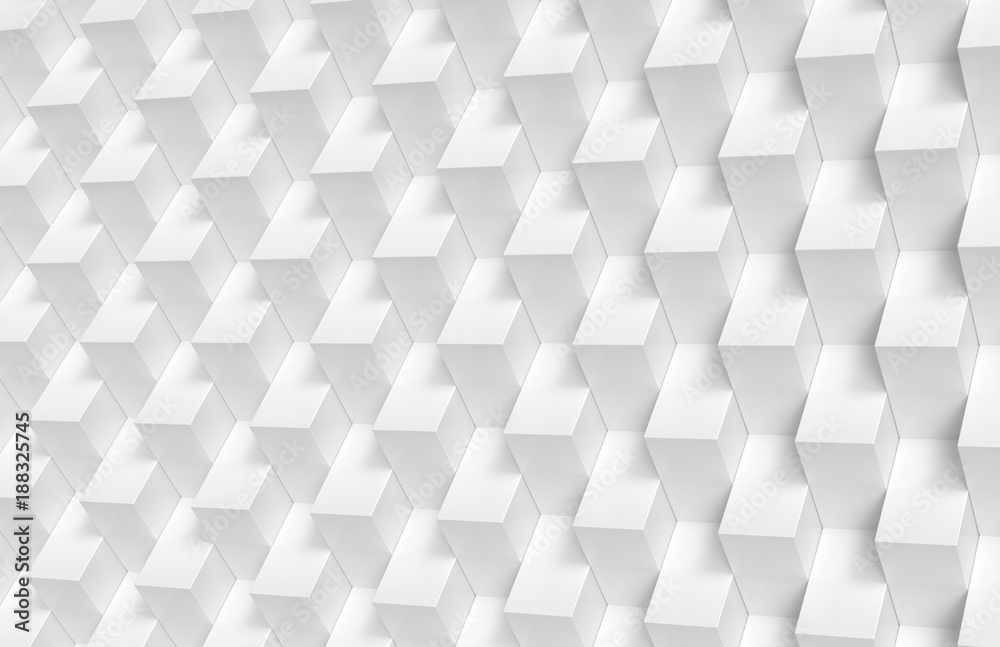 White cubes background White cubes background