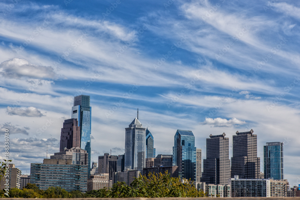 Fototapeta premium Skyline Philadephia