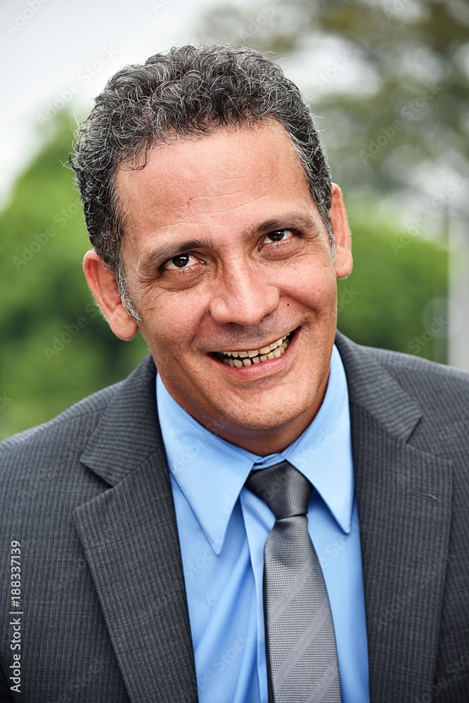 Business Man Smiling Business Man Smiling