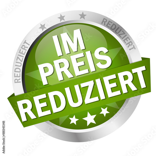 button with text Im Preis reduziert