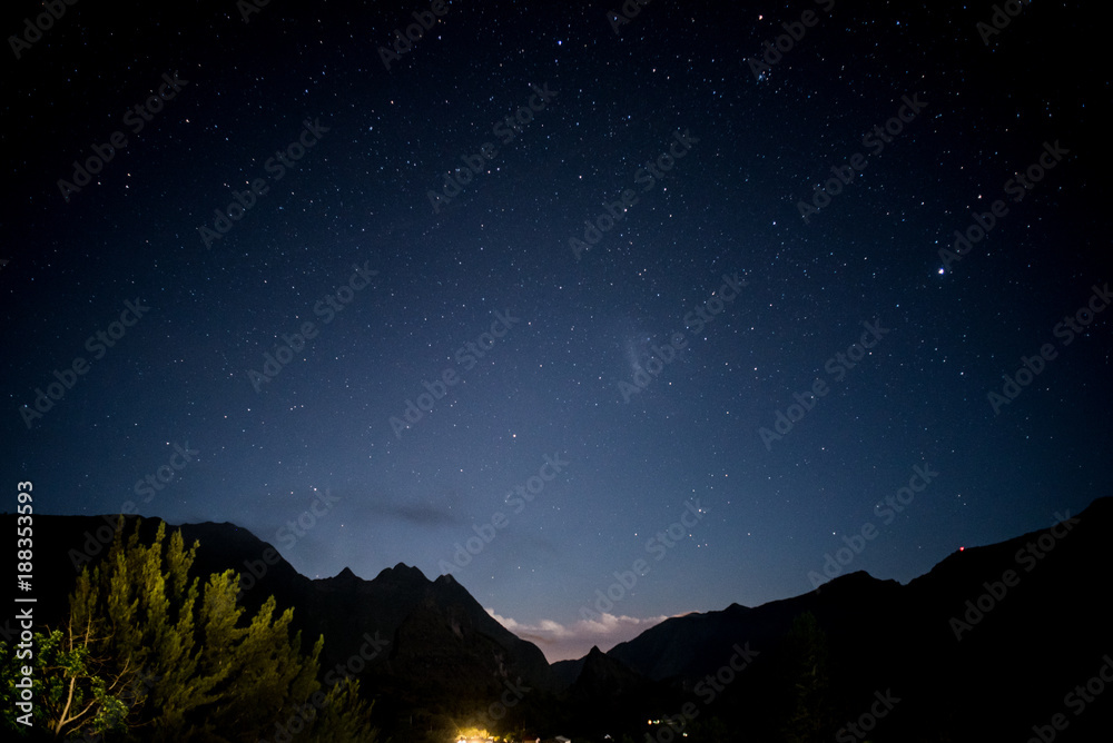 Ciel étoilé, Cilaos, Ile de La Réunion