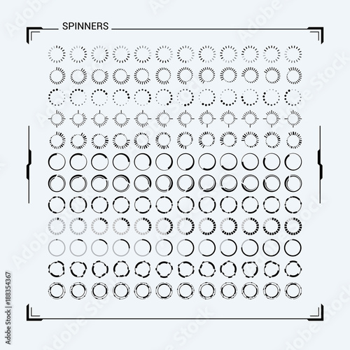 Preloader Icons Set