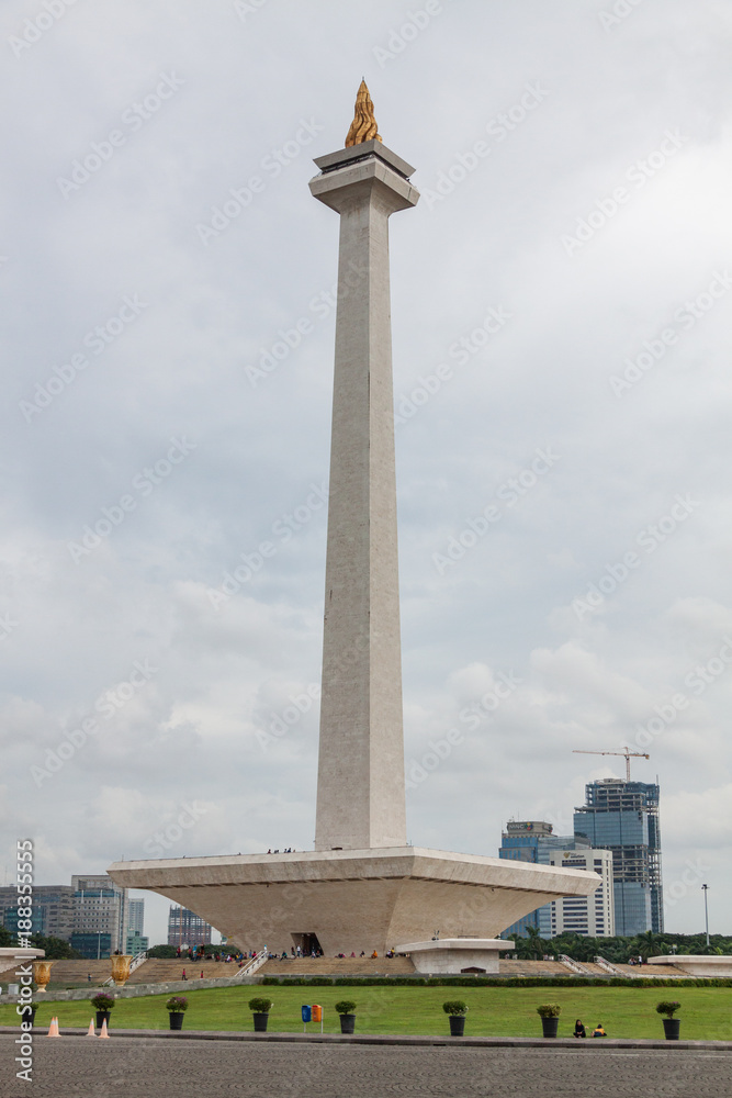 MONAS das Wahrzeichen der Stadt Jakarta