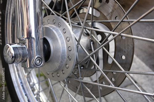 motorcycle wheel details