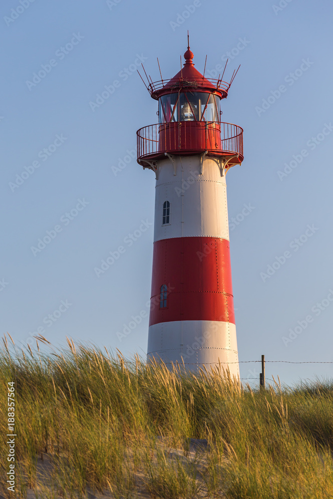 Lighthouse List-Ost - Sylt, Germany - Digital Painting Lighthouse List-Ost - Sylt, Germany - Digital Painting