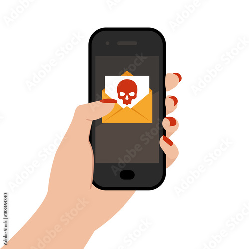 Message with virus or spam