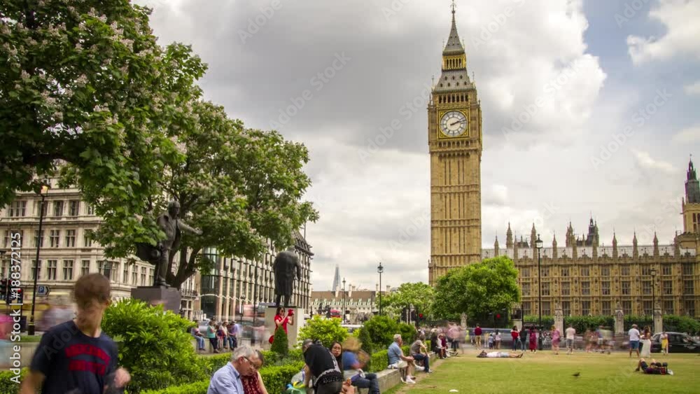 Hyperlapse The Houses of Parliament, London