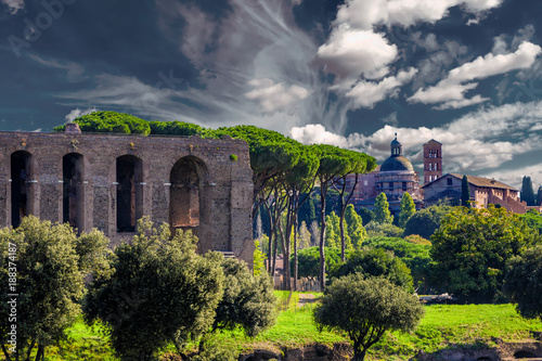 Ancient Architecture in Rome photo