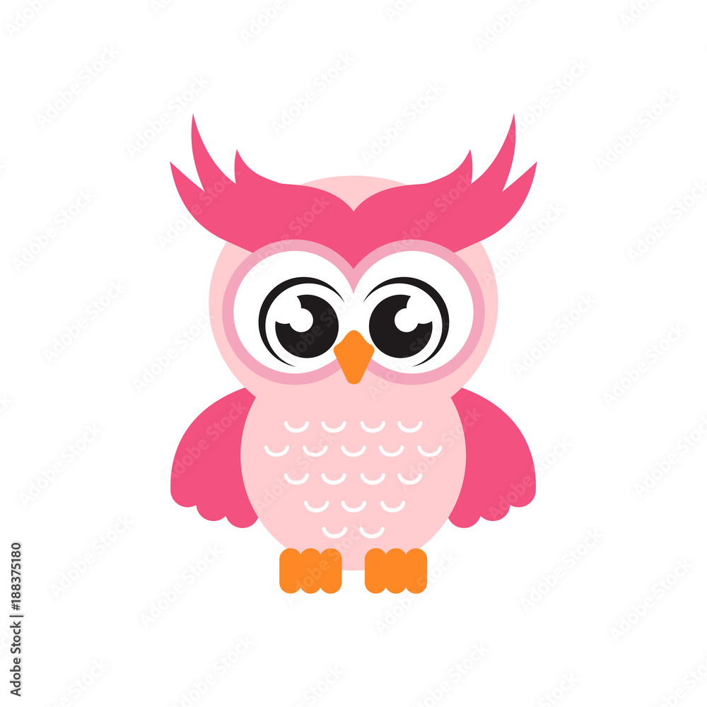cartoon cute owl