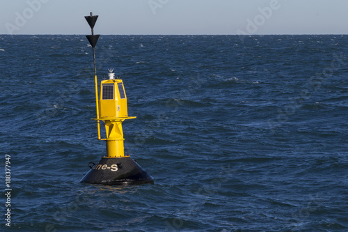 Moored Northsee Bouy photo