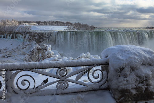 Frozen Niagara Falls Canada