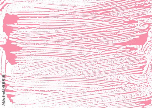 Natural soap texture. Amusing bright pink foam trace background. Artistic marvelous soap suds. Cleanliness, cleanness, purity concept. Vector illustration.