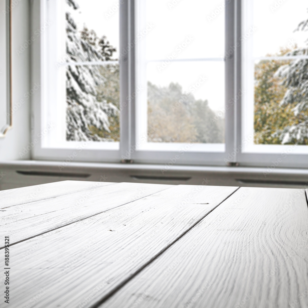 table background of winter time table background of winter time