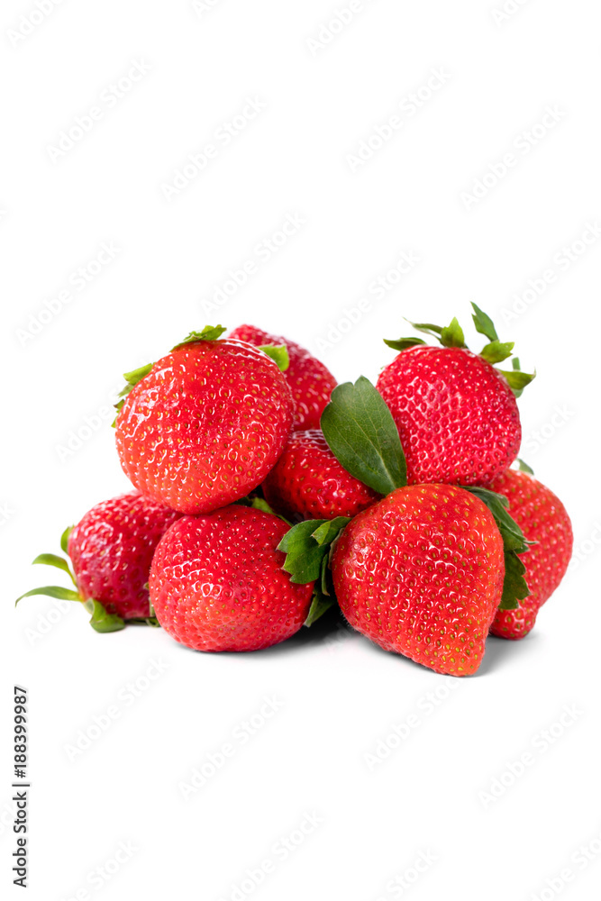 Strawberries Isolated Strawberries Isolated