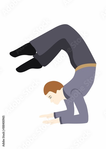 office yoga eight black