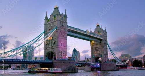 Tower Bridge; London, England