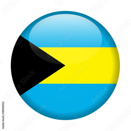 Free Download Bahamas Flag Vector Round Icon - GFXLoad