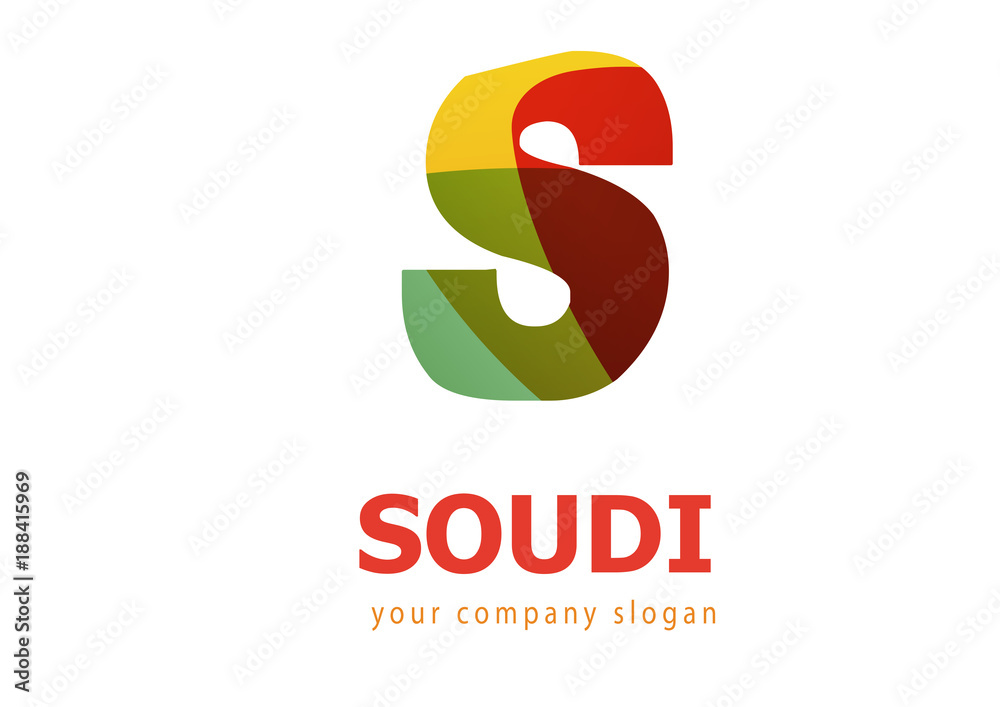 Fototapeta premium letter S logo Template for your company