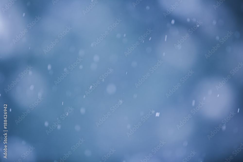 Obraz premium falling snow background