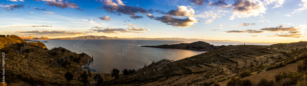 Sunset at Titicaca