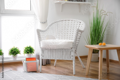 Elegant living room interio...